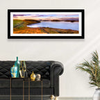 Sunset Over Lake Myvatn Wall Art