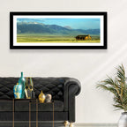 Montana Mountain Ranch Wall Art