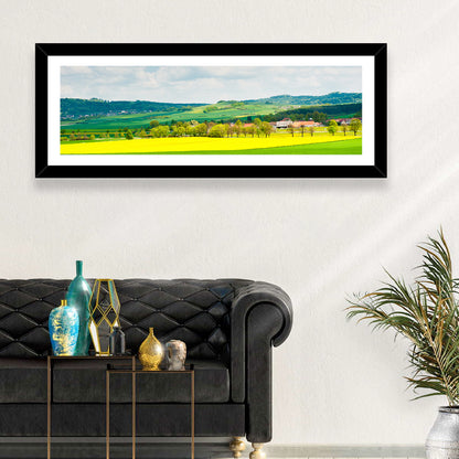 Czech Rapeseed Fields Wall Art