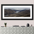 Snow-dusted Snake River Canyon Wall Art