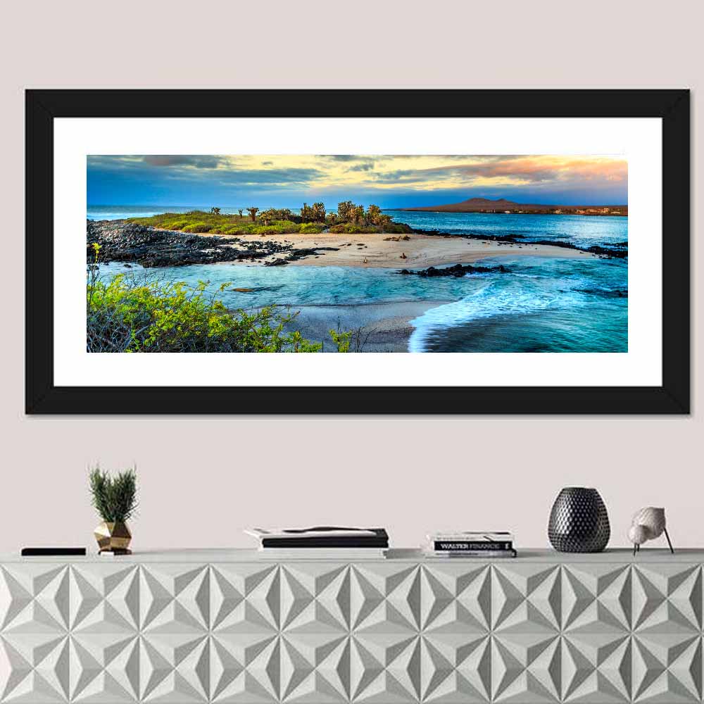 Galapagos Volcanic Shoreline Wall Art