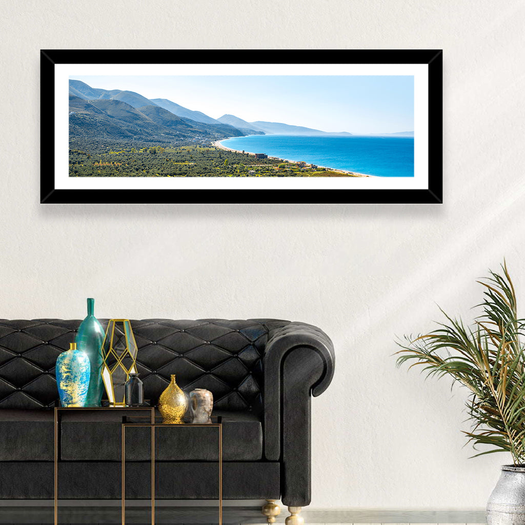Borsh Coastline, Albania Wall Art