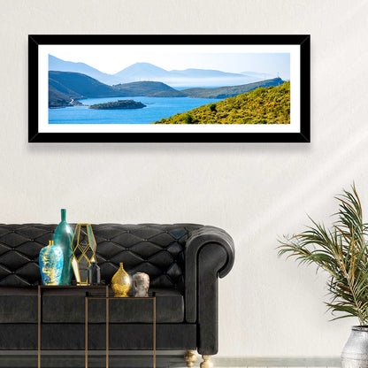 Porto Palermo Bay with Ali Pasha Castle Wall Art