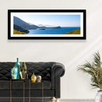 Coastal Cliffs and Lighthouse Bay Wall Art