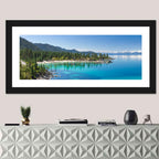 Lake Tahoe Turquoise Shoreline Wall Art