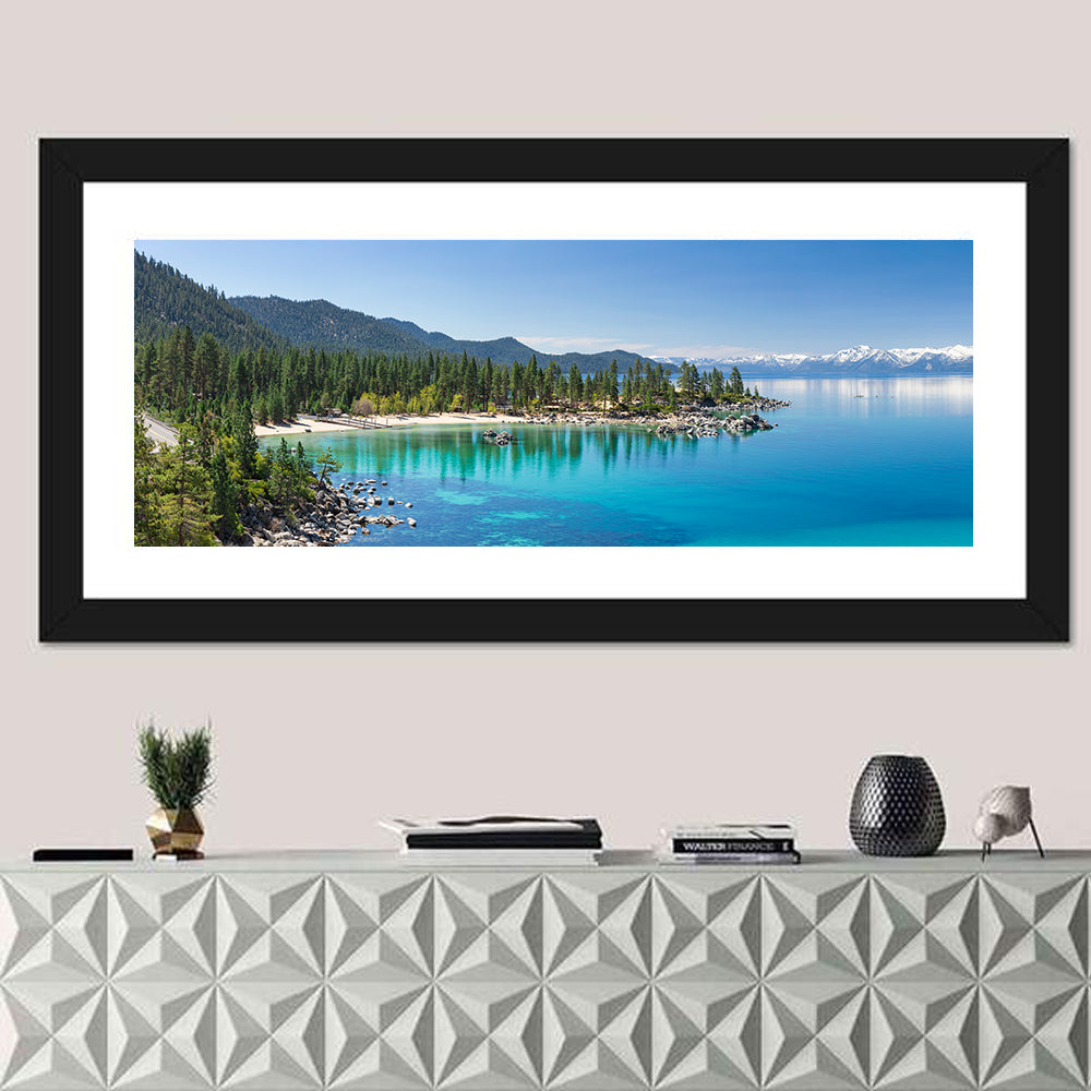 Lake Tahoe Turquoise Shoreline Wall Art