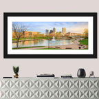 Indianapolis Central Canal Skyline Wall Art