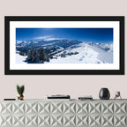 Snowy Bernese Alps Wall Art