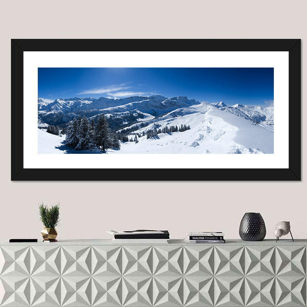 Snowy Bernese Alps Wall Art
