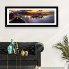 Rio De Janeiro Night Skyline Wall Art