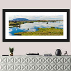 Lake Myvatn Reflection Wall Art