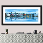 Reykjavik City Hall at Blue Hour Wall Art