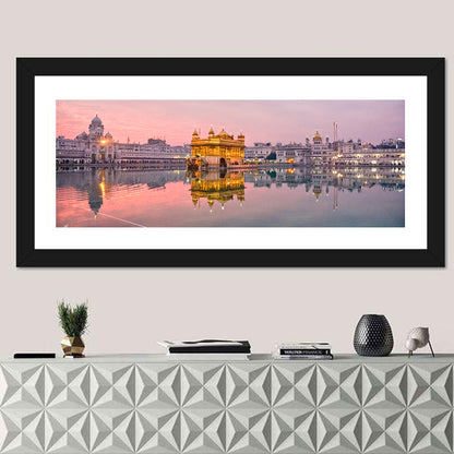Golden Temple at Dusk, Amritsar Wall Art
