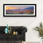 Florence Duomo Skyline at Golden Hour Wall Art