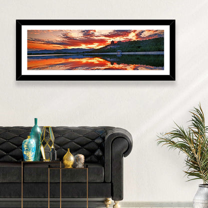 Kunming Lake Sunset, Summer Palace Wall Art