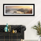 Autumn Morning at Lake Bled Wall Art