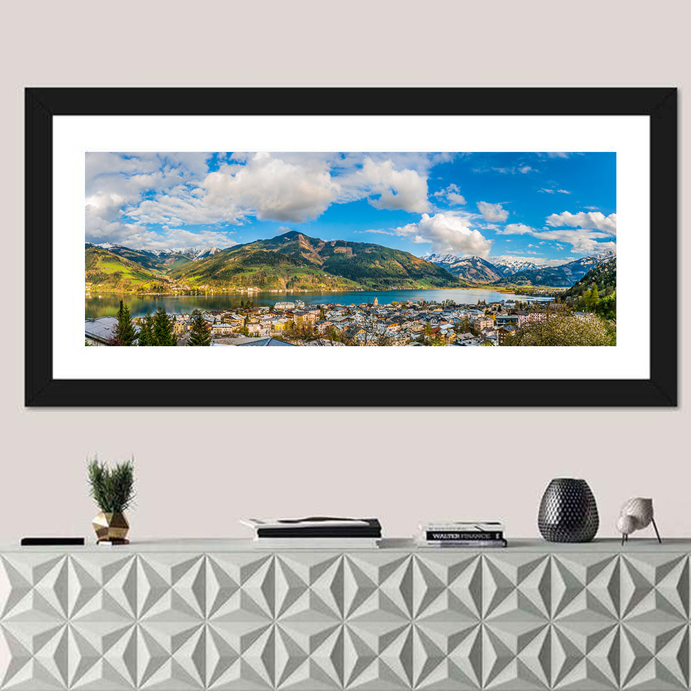 Zell Am See Shoreline Wall Art