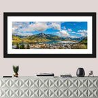 Zell Am See Shoreline Wall Art