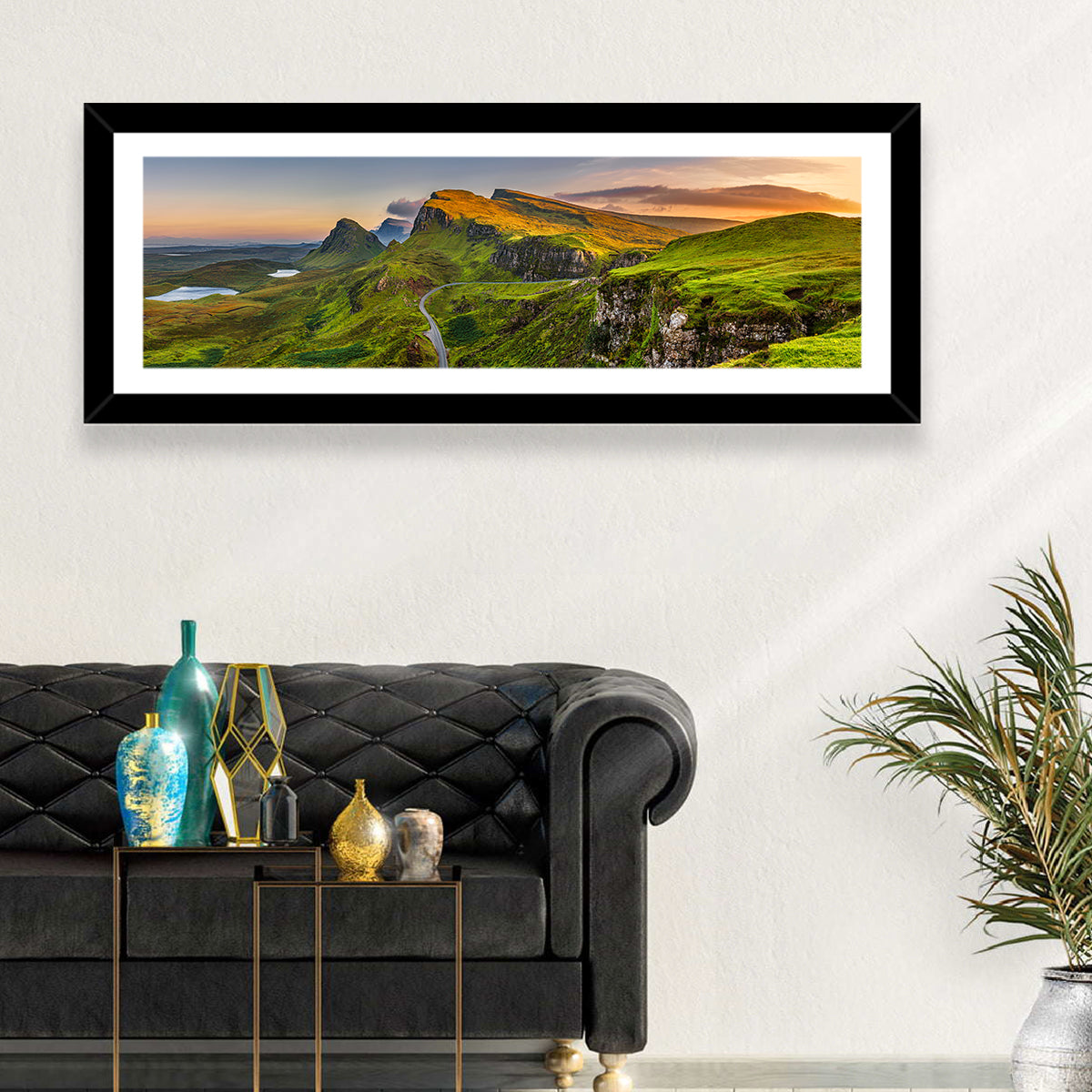 Quiraing Golden Hour, Isle of Skye Wall Art