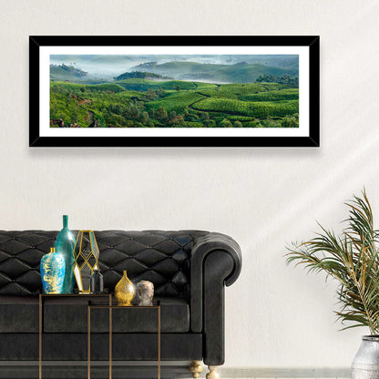 Kerala Tea Fields Wall Art