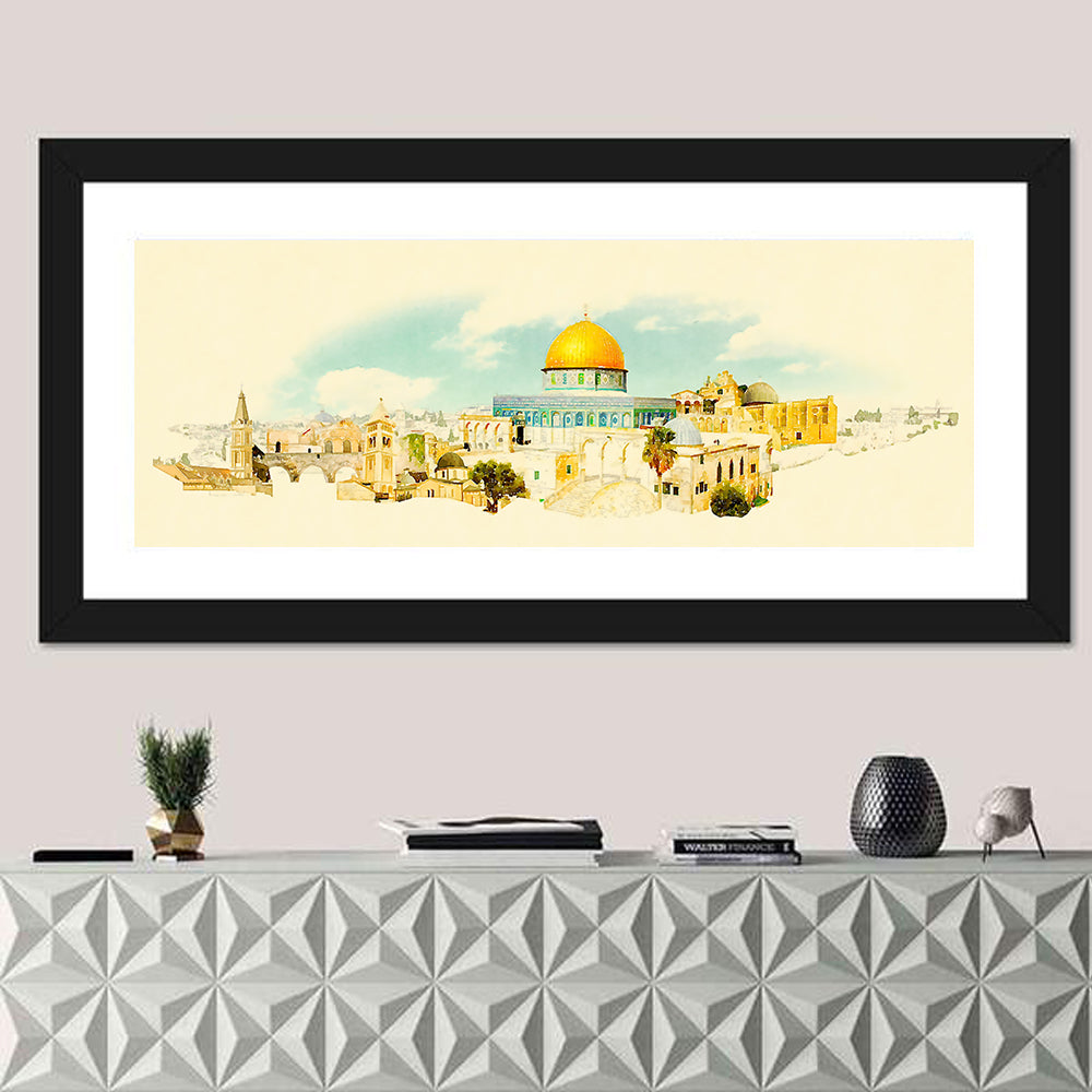 Golden Dome of the Rock, Jerusalem Wall Art