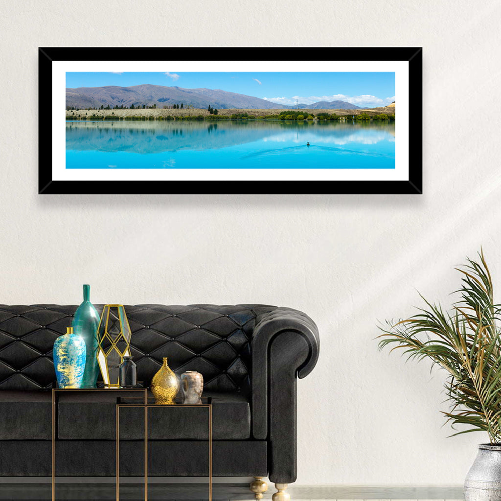 Lake Ruataniwha Reflection Wall Art