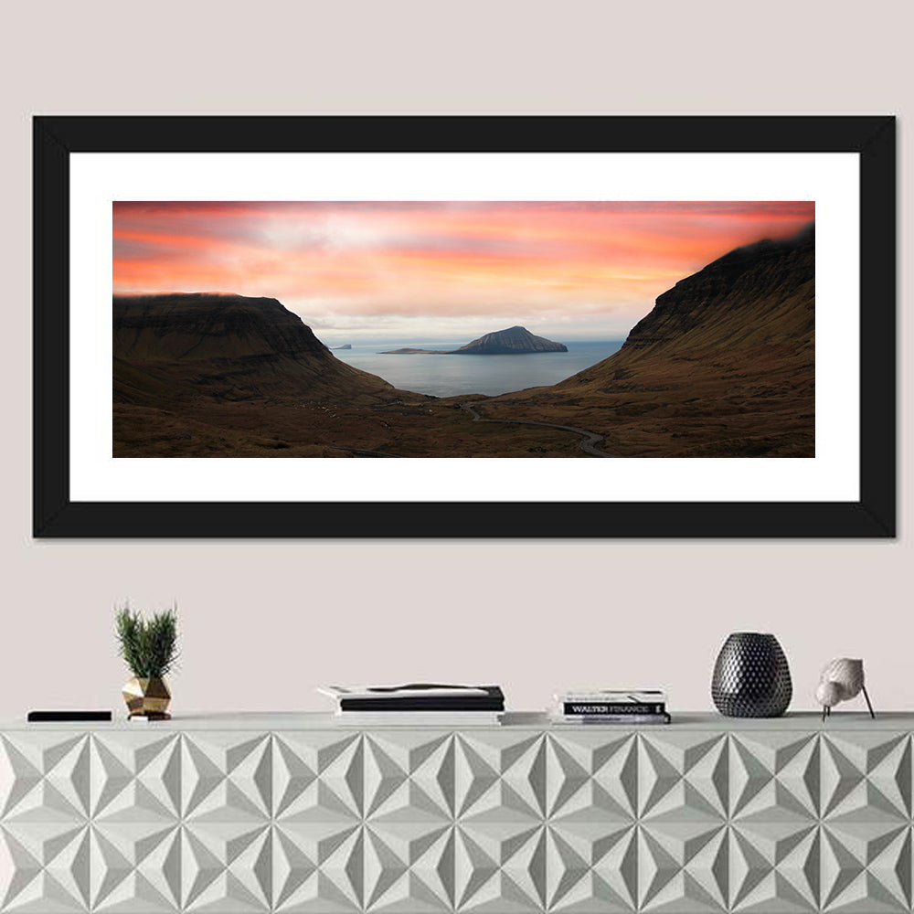 Klakkur Dusk Over Kalsoy Wall Art