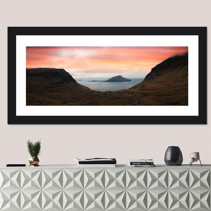 Klakkur Dusk Over Kalsoy Wall Art