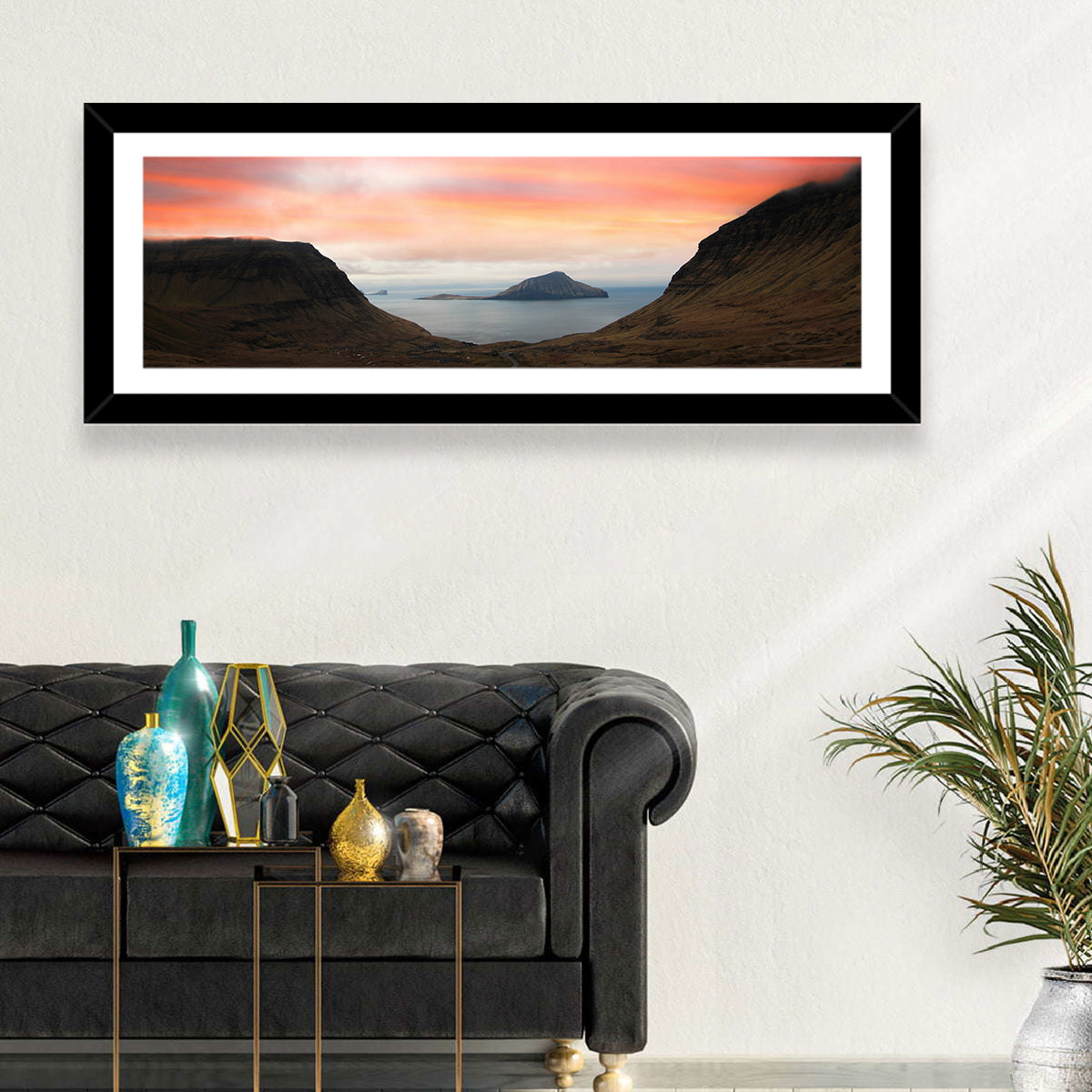 Klakkur Dusk Over Kalsoy Wall Art