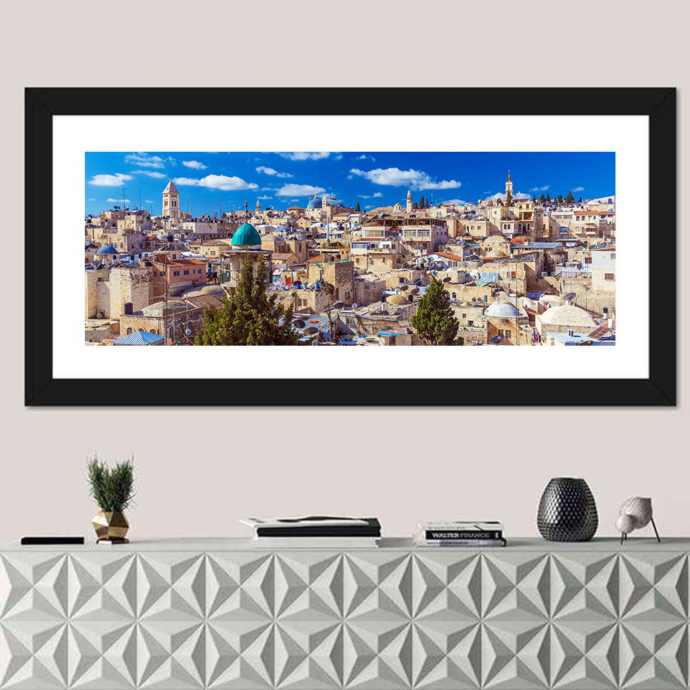 Jerusalem Old City Rooftops Wall Art