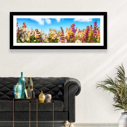 Spring Meadow Wildflowers Wall Art