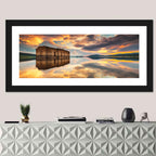 Sunken Church at Zhrebchevo Dam Wall Art