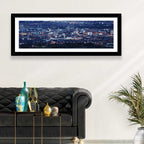 Belfast Blue Hour Skyline Wall Art