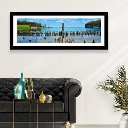 Big Bay De Noc Garden View Wall Art