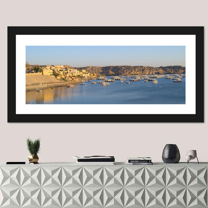 Lake Nasser Harbor View Wall Art