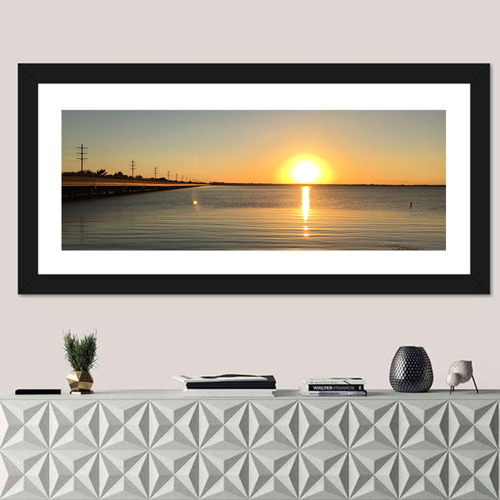 Lake Ray Hubbard Sunset Reflection Wall Art