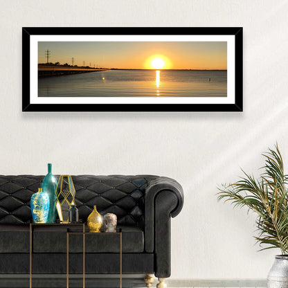 Lake Ray Hubbard Sunset Reflection Wall Art