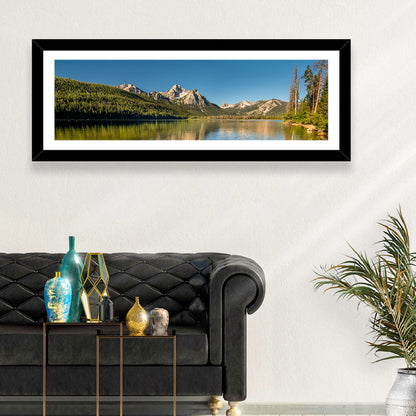 Morning Light at Stanley Lake Wall Art