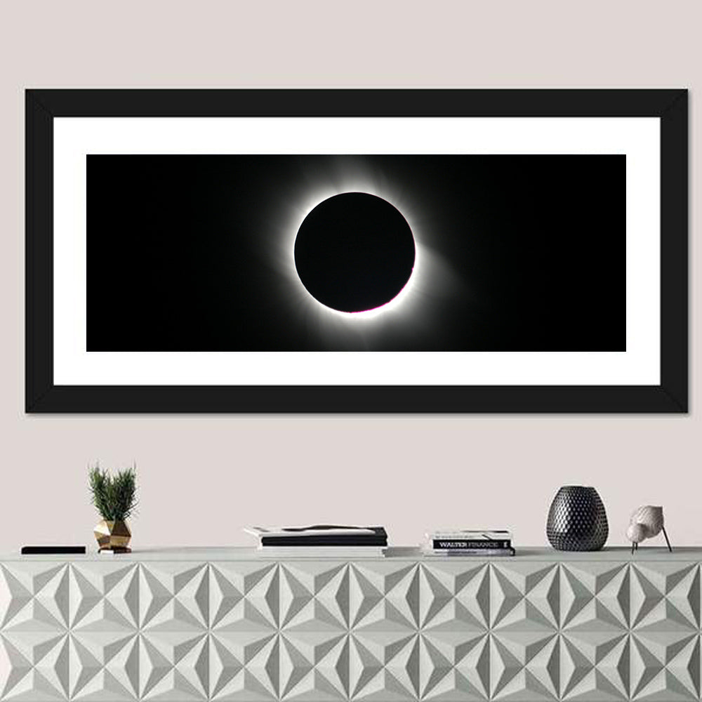 Centered Solar Eclipse Wall Art