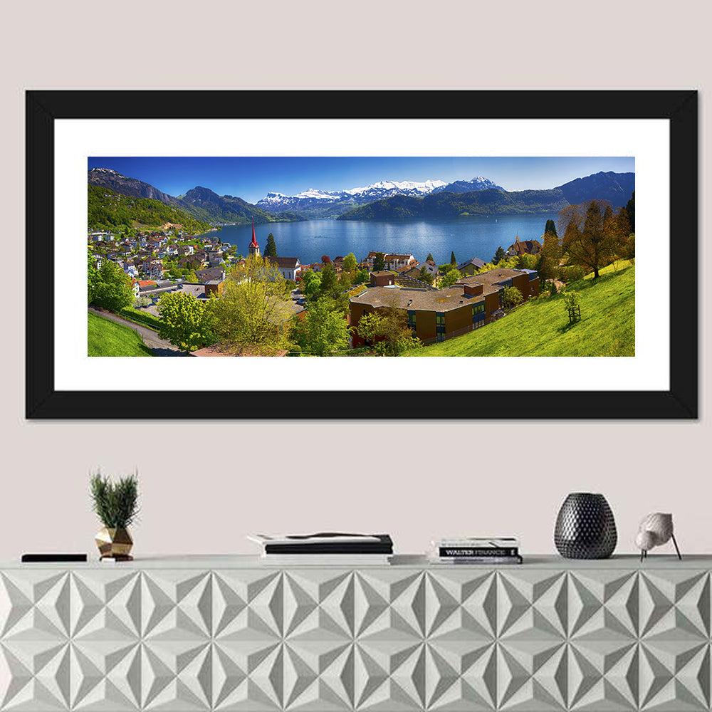 Lake Lucerne, Weggis Wall Art