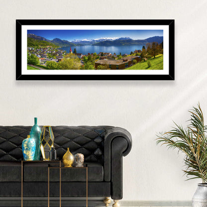 Lake Lucerne, Weggis Wall Art