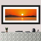 Lake Kariba Sunset Silhouette Wall Art