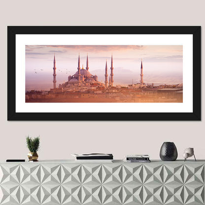 Blue Mosque Sunset, Istanbul Wall Art