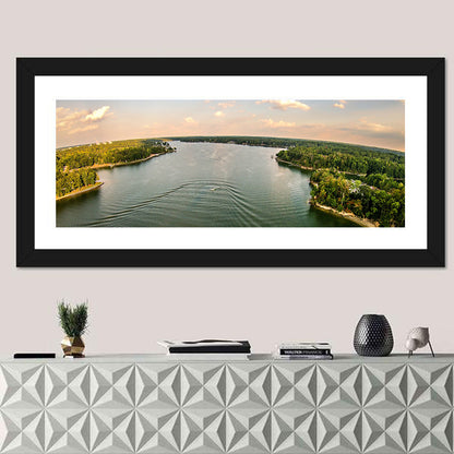 Lake Wylie Golden Hour Wall Art