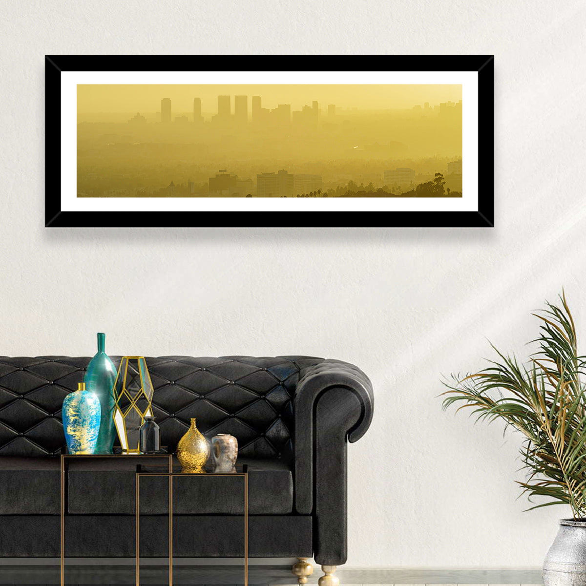 Westwood Los Angeles in Golden Haze Wall Art