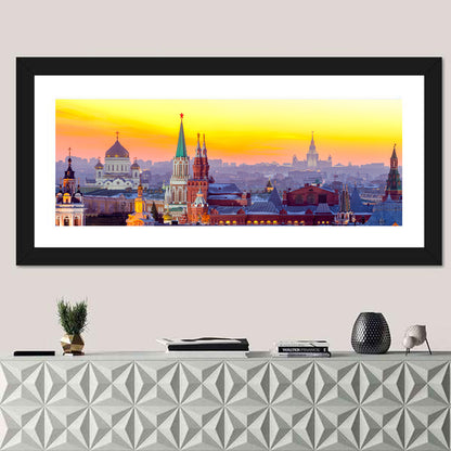 Moscow Kremlin at Golden Hour Wall Art