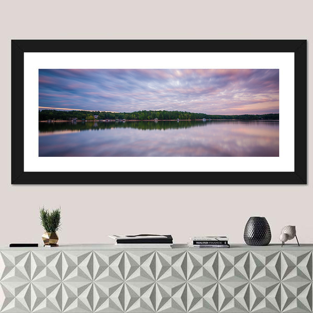 Lake Norman Morning Reflection Wall Art