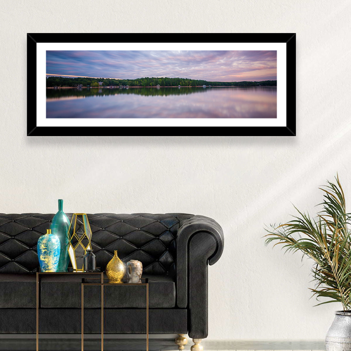 Lake Norman Morning Reflection Wall Art