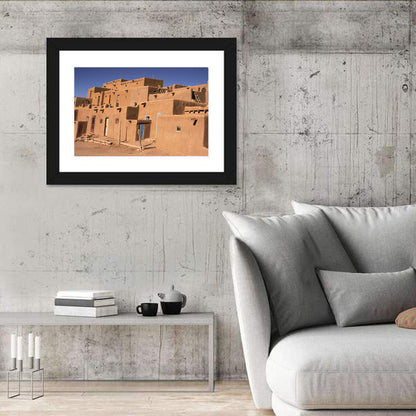 Taos Pueblo North House Wall Art