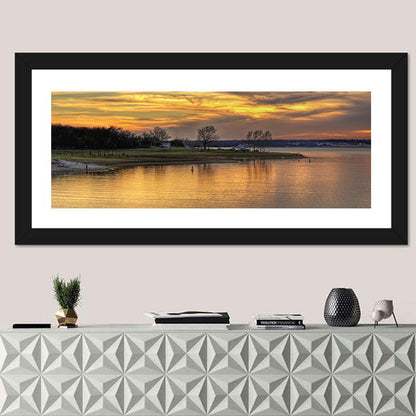 Lake Whitney Sunset Wall Art